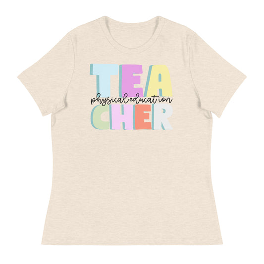 PE  Adult Teacher Tee