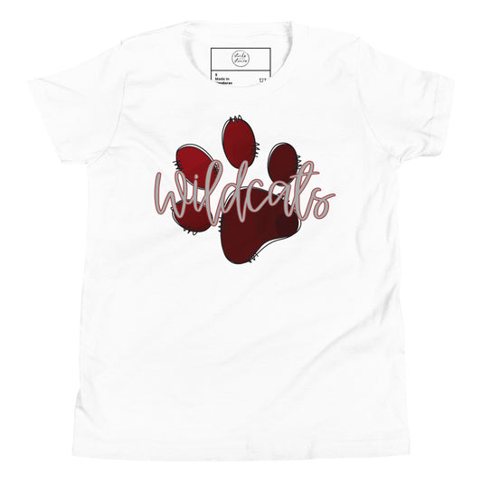 Youth Wildcat Paw Tee